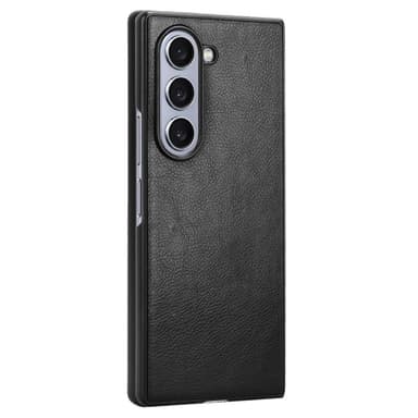 SKALO Samsung Z Fold6 PU-Läder Skal - Svart