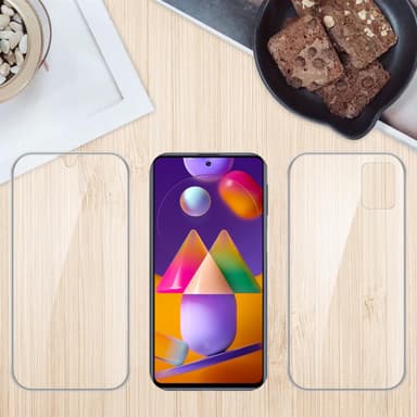 Skal Samsung Galaxy M31s Fodral Case (Transparent)