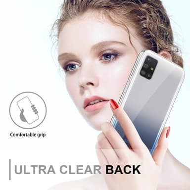 Skal Samsung Galaxy M31s Fodral Case (Transparent)