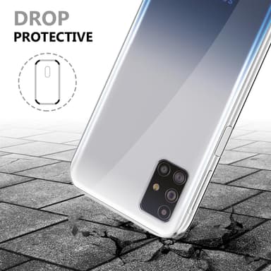 Skal Samsung Galaxy M31s Fodral Case (Transparent)