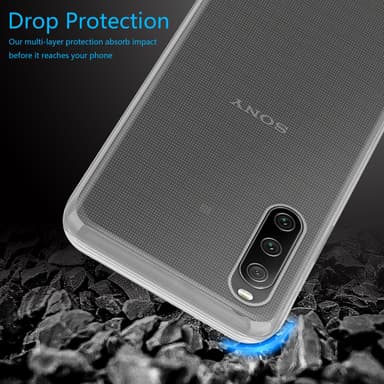 Sony Xperia 10 IV Skal Fodral Case (Genomskinlig)