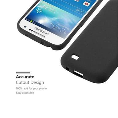Skal Samsung Galaxy S4 MINI Fodral Case (Svart)