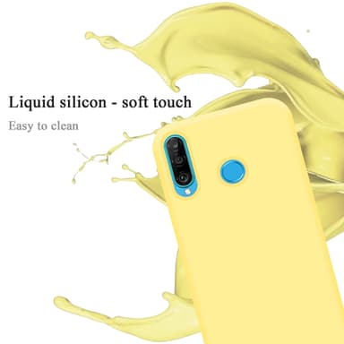 Huawei P30 LITE Skal Fodral Case (Gul)