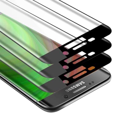 Samsung Galaxy S6 EDGE 3x Skyddsglas Skyddsfilm