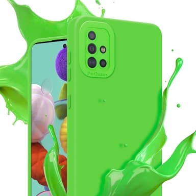 Skal Samsung Galaxy A51 4G / M40s Fodral Case (Grön)