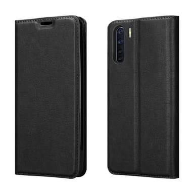 Skal Oppo A91 Plånboksfodral (Svart)