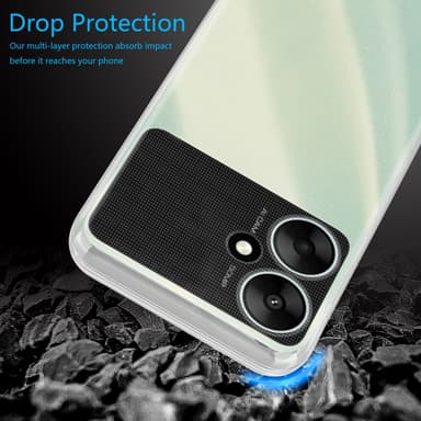 Redmi 13R 5G Skal Fodral Case (Genomskinlig)