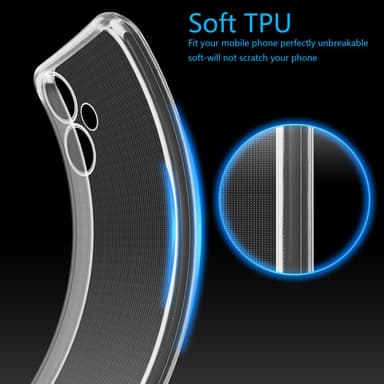 Redmi 13R 5G Skal Fodral Case (Genomskinlig)