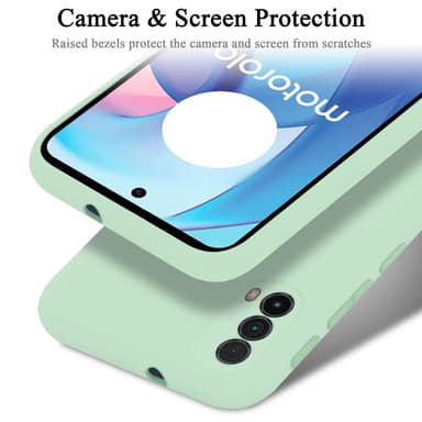 Motorola MOTO E20 / E30 / E40 Skal Fodral Case (Grön)
