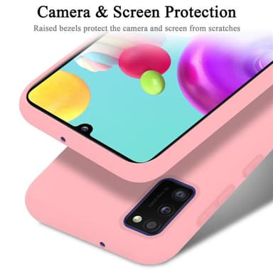 Samsung Galaxy A41 Skal Fodral Case (Rosa)