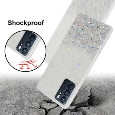 Oppo Reno6 5G Skal Fodral Case (Genomskinlig)