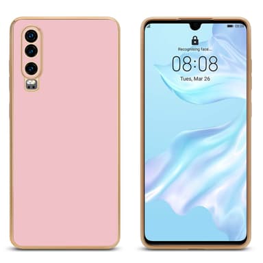Huawei P30 Skal Fodral Case (Rosa)