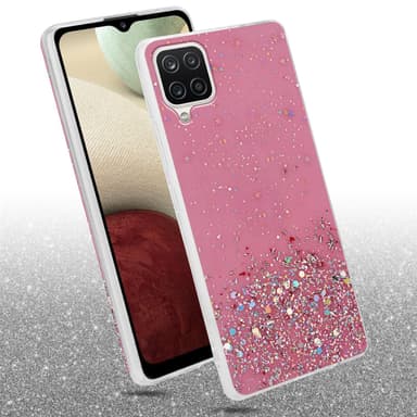 Samsung Galaxy A12 / M12 Skal Fodral Case (Rose)
