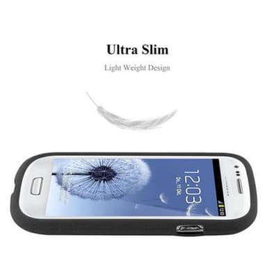 Skal Samsung Galaxy S3 MINI Fodral Case (Svart)