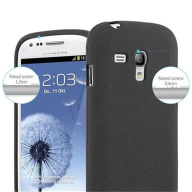 Skal Samsung Galaxy S3 MINI Fodral Case (Svart)