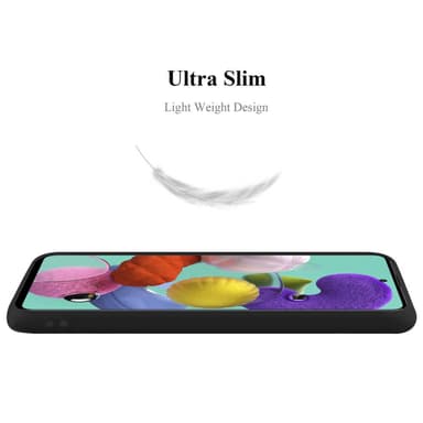 Skal Samsung Galaxy A51 5G Fodral Case (Svart)