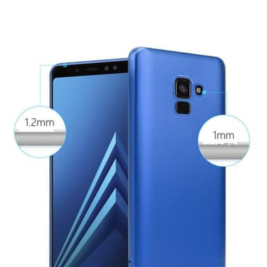 Skal Samsung Galaxy A8 2018 Fodral Case (Blå)