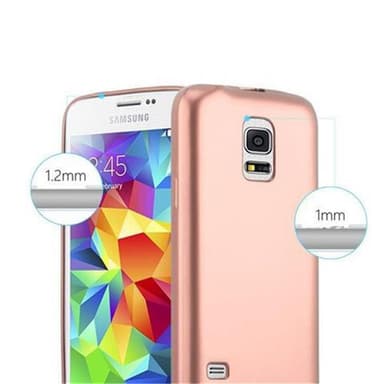 Skal Samsung Galaxy S5 / S5 NEO Fodral Case (Rosa)