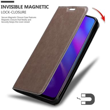Oppo R17 NEO Skal Fodral Case (Brun)