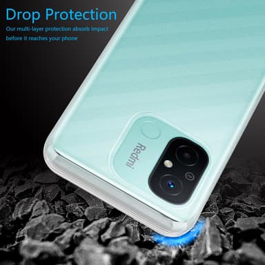 Redmi 12C Skal Fodral Case (Genomskinlig)