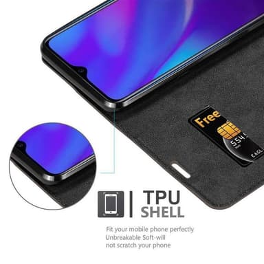 Oppo R17 NEO Skal Fodral Case (Brun)
