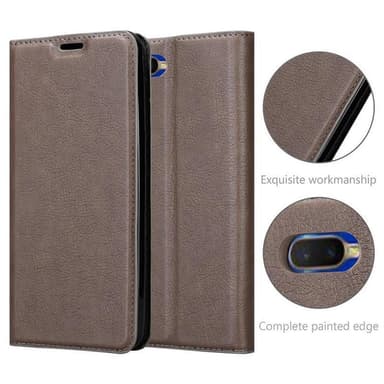 Oppo R17 NEO Skal Fodral Case (Brun)