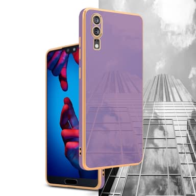 Huawei P20 Skal Fodral Case (Lila)