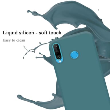 Huawei P30 LITE Skal Fodral Case (Grön)