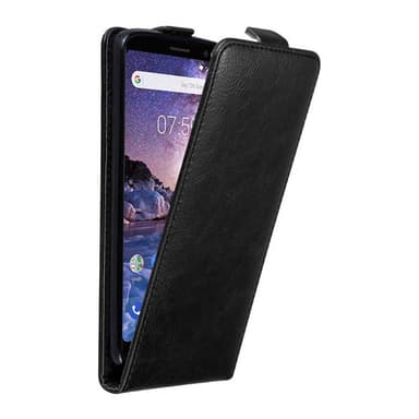 Nokia 7 PLUS Flipfodral Skal (Svart)