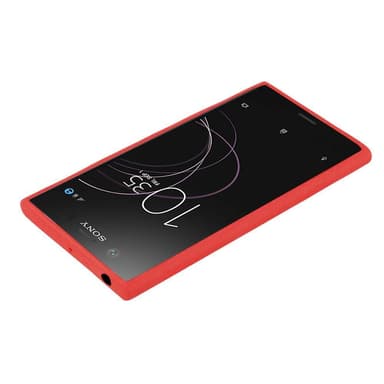 Skal Sony Xperia XZ1 Fodral Case (Röd)