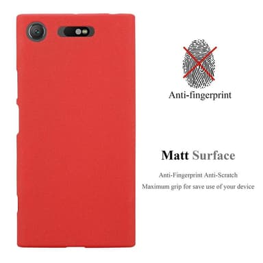 Skal Sony Xperia XZ1 Fodral Case (Röd)
