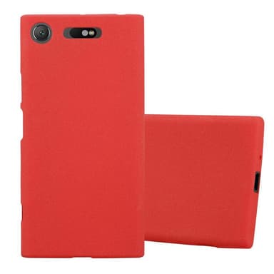 Skal Sony Xperia XZ1 Fodral Case (Röd)