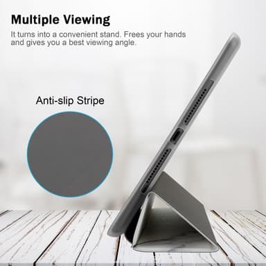 iPad MINI 6 (8.3 Tull) Plånboksfodral Skal (Vit)