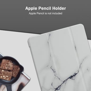 iPad MINI 6 (8.3 Tull) Plånboksfodral Skal (Vit)