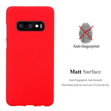 Skal Samsung Galaxy S10e Fodral Case (Röd)
