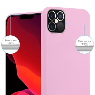 Skal iPhone 12 / 12 PRO Fodral Case (Rosa)
