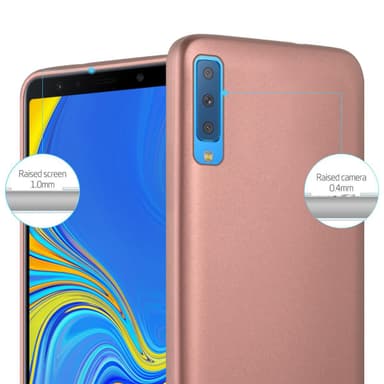 Skal Samsung Galaxy A7 2018 Fodral Case (Rosa)