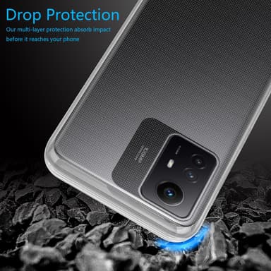 Redmi Note 12S Skal Fodral Case (Genomskinlig)