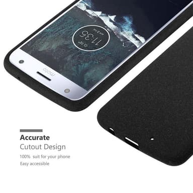 Skal Motorola MOTO X4 Fodral Case (Svart)