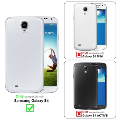Skal Samsung Galaxy S4 Plånboksfodral (Brun)