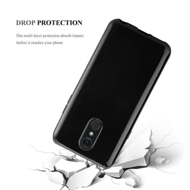 LG Q7 / Q7a / Q7+ Skal Fodral Case (Svart)