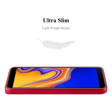 Skal Samsung Galaxy J4 PLUS Fodral Case (Röd)