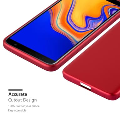 Skal Samsung Galaxy J4 PLUS Fodral Case (Röd)