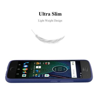 Skal Motorola MOTO G5 Fodral Case (Blå)
