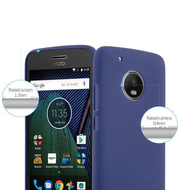 Skal Motorola MOTO G5 Fodral Case (Blå)