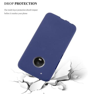 Skal Motorola MOTO G5 Fodral Case (Blå)