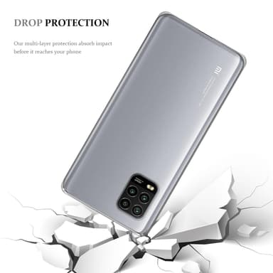 Xiaomi Mi 10 LITE Skal Fodral Case (Transparent)