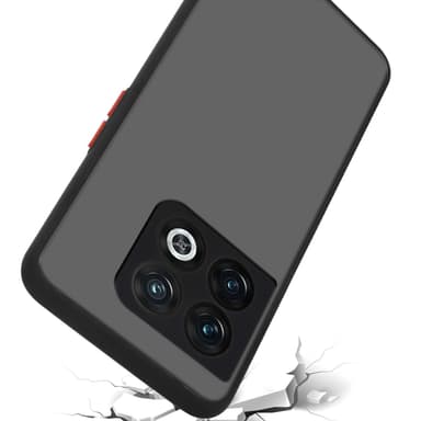 OnePlus 10 PRO 5G Skal Fodral Case (Svart)