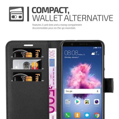Huawei P SMART 2018 / Enjoy 7S Plånboksfodral Skal
