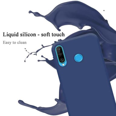 Huawei P30 LITE Skal Fodral Case (Blå)